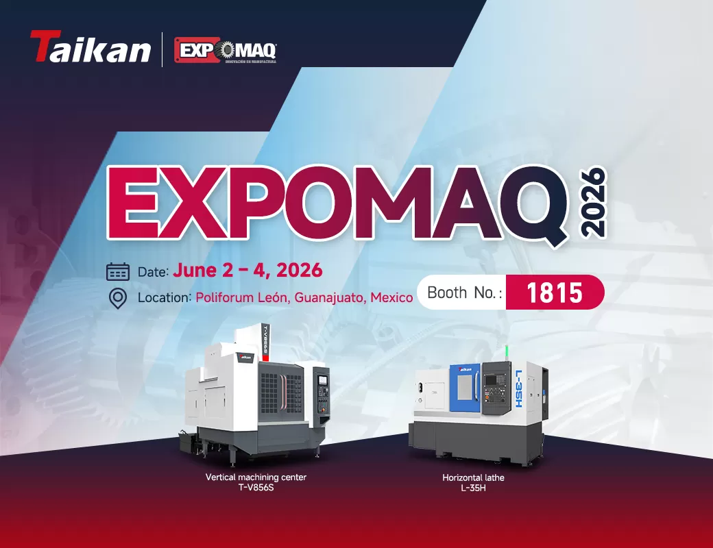 Invito | EXPOMAQ 2026 | La invitiamo cordialmente a visitare Taikan