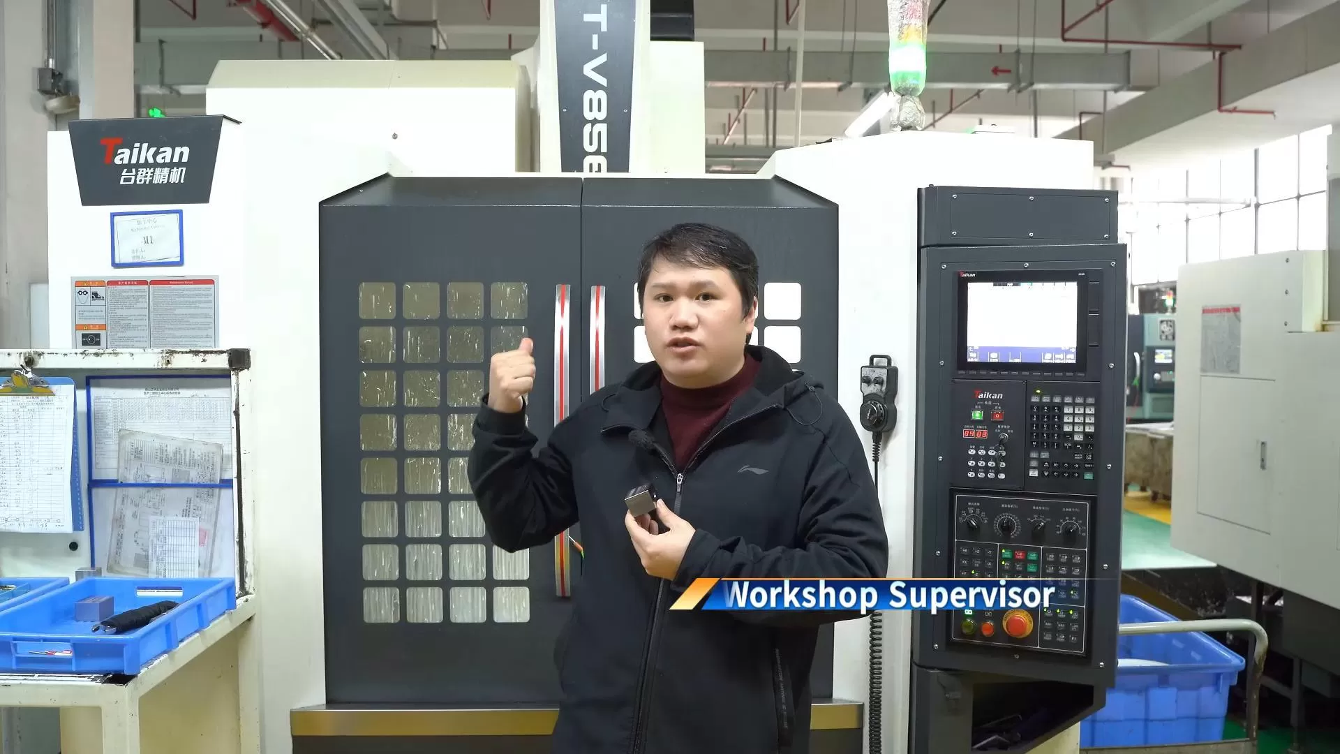 Forgiare l'eccellenza: come Zhixiao Hardware trasforma la produzione con il T-V856S VMC di Taikan