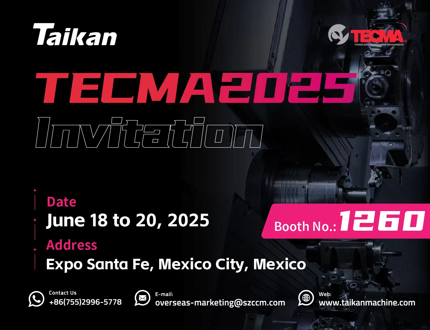 Invito | TECMA2025 |