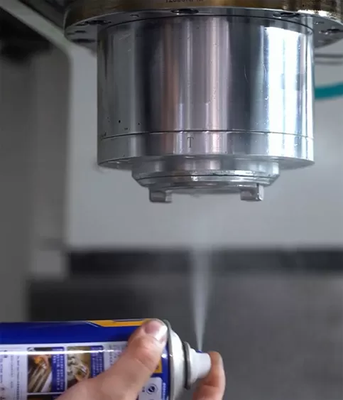 Conservazione del Cono del Mandrino CNC