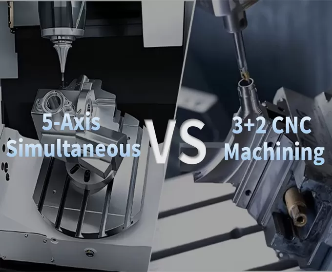 Vero 5 assi simultaneo vs. Lavorazione CNC 3+2: Un confronto dettagliato