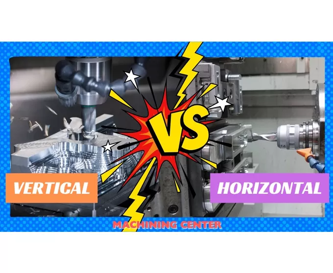 Qual è la differenza tra centri di lavoro orizzontali e verticali?