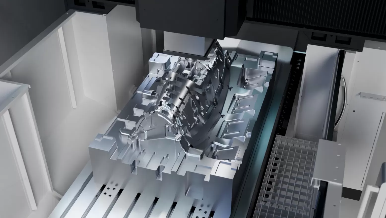 Tre configurazioni di asse Z (testata mandrino) per una maggiore rigidità e stabilità